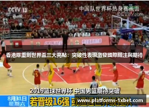 香港隊重劍世界盃三大亮點：突破性表現激發國際關注與期待